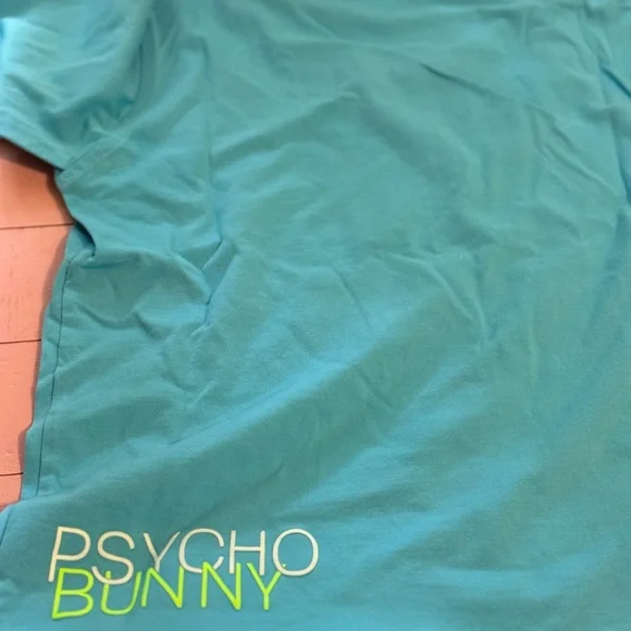 4 Psycho Bunny Kids Shirts Lot of 4! Green/Black/Red/Teal - Picture 6 of 13